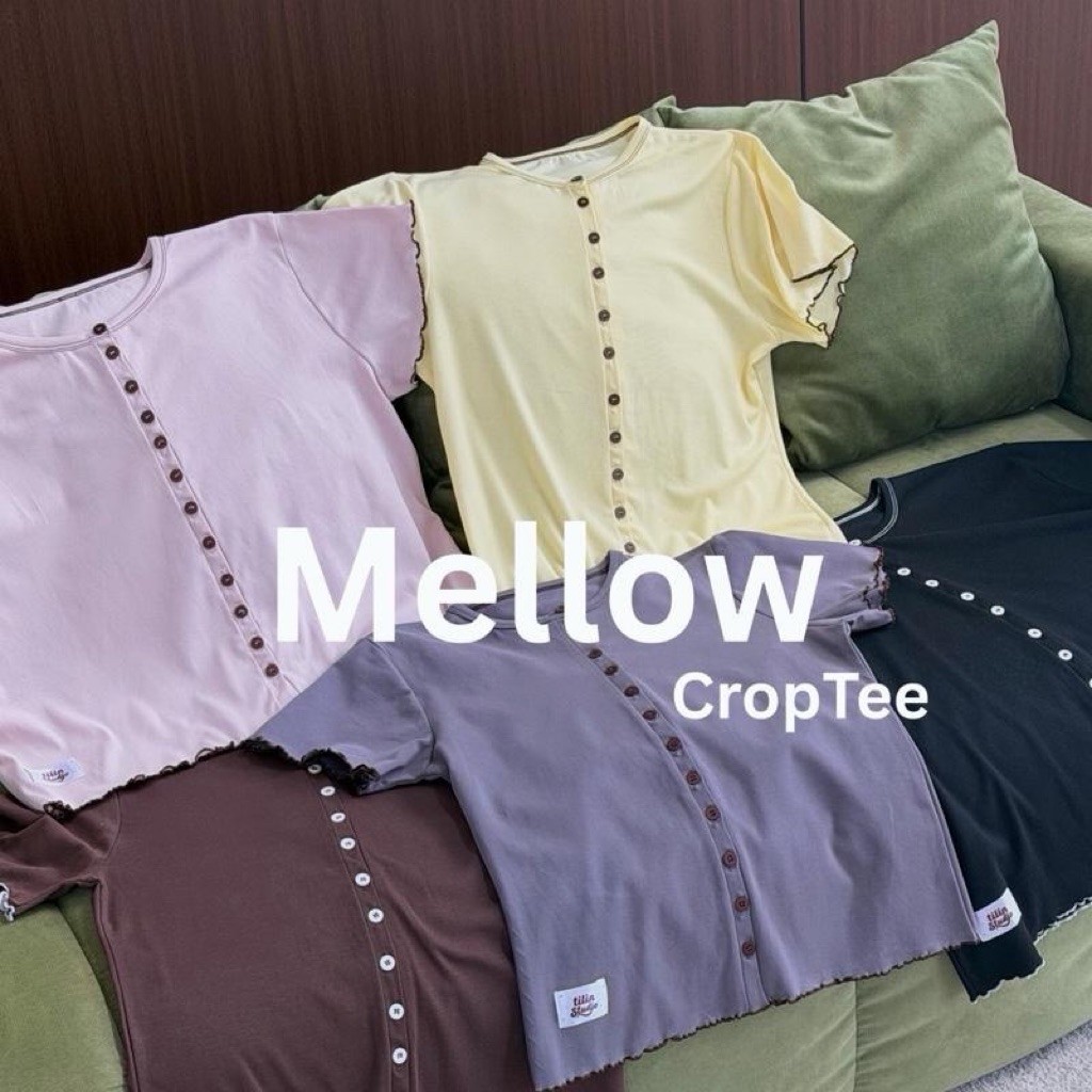 Mellow Crop Tees เสื้อครอป