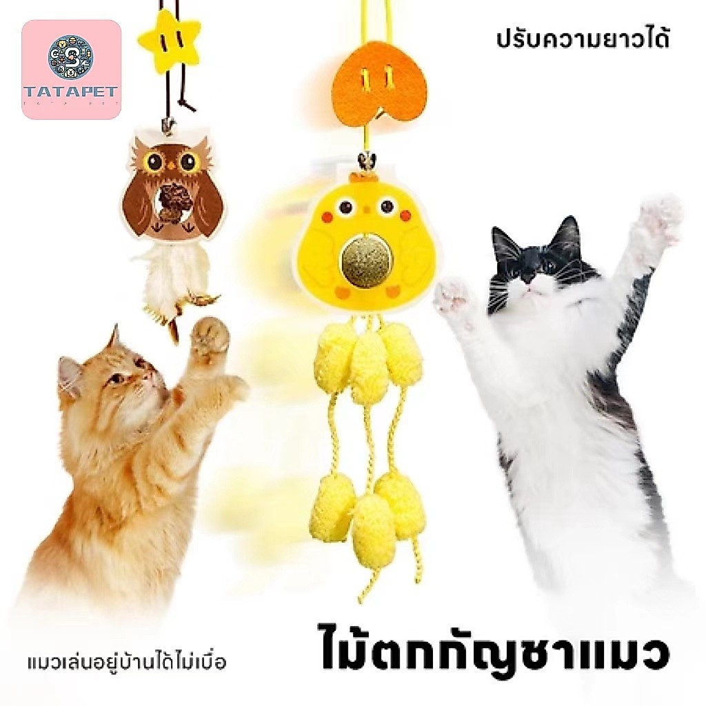 ของเล่นแขวนประตู สําหรับสัตว์เลี้ยง แมว