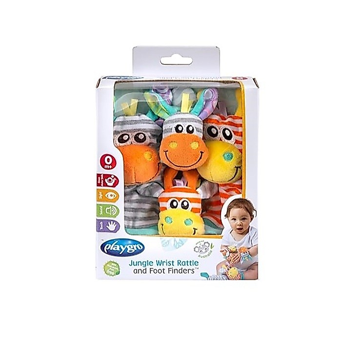 Playgro خشخيشة معصم وقدم Jungle — صورة 2