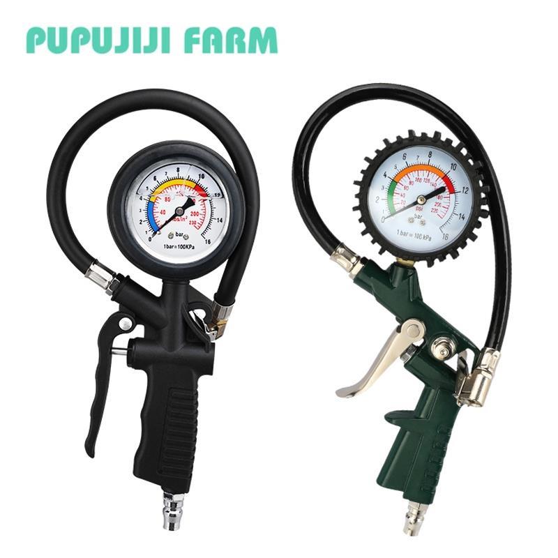 CNZG Universal Premium Car ยางความดันอากาศ Inflator Gauge พร้อมตัวบ่งชี้ Air Gun สําหรับ Air Compres
