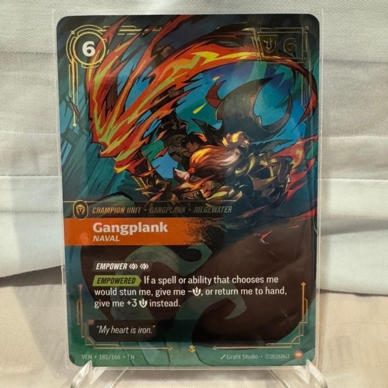 Riftbound Gangplank, Naval (Overnumbered) - Vendetta (VEN)