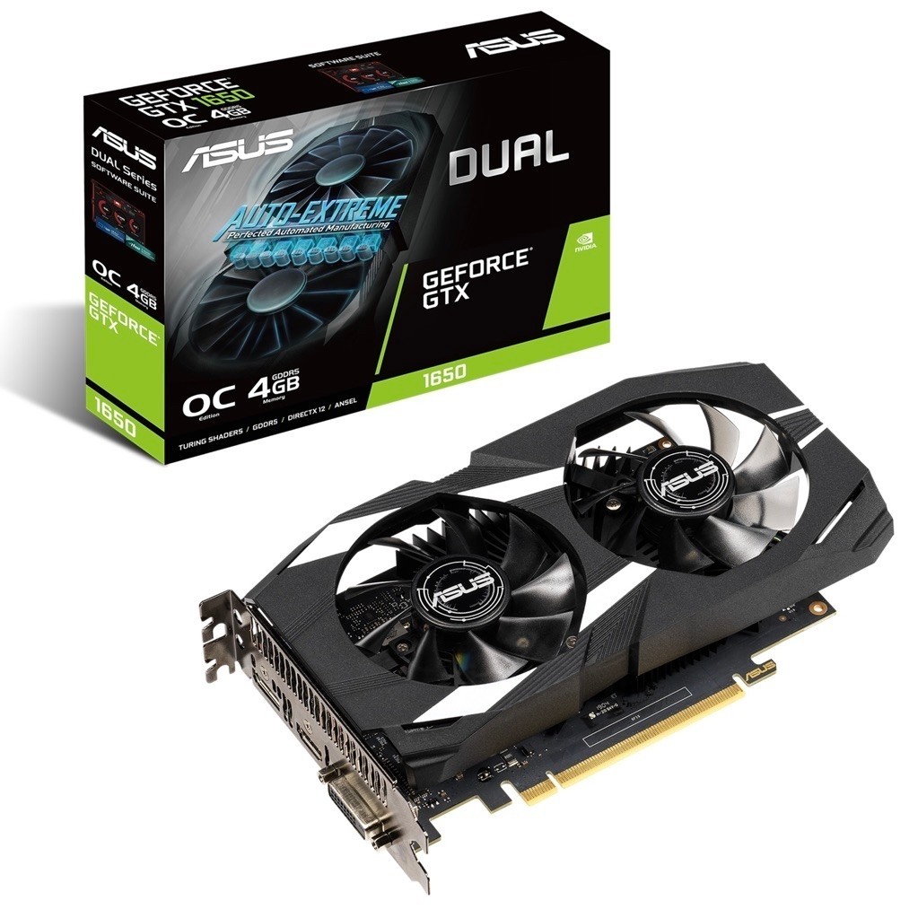 ASUS DUAL✨GTX1650✨‼️4GB‼️
