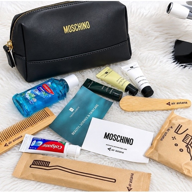 ❤️‍🔥🎉🛫 Amenity Kit) ของสายการบิน Air Astana ชั้นธุรกิจ (Business Class) 🎉🛫❤️‍🔥
