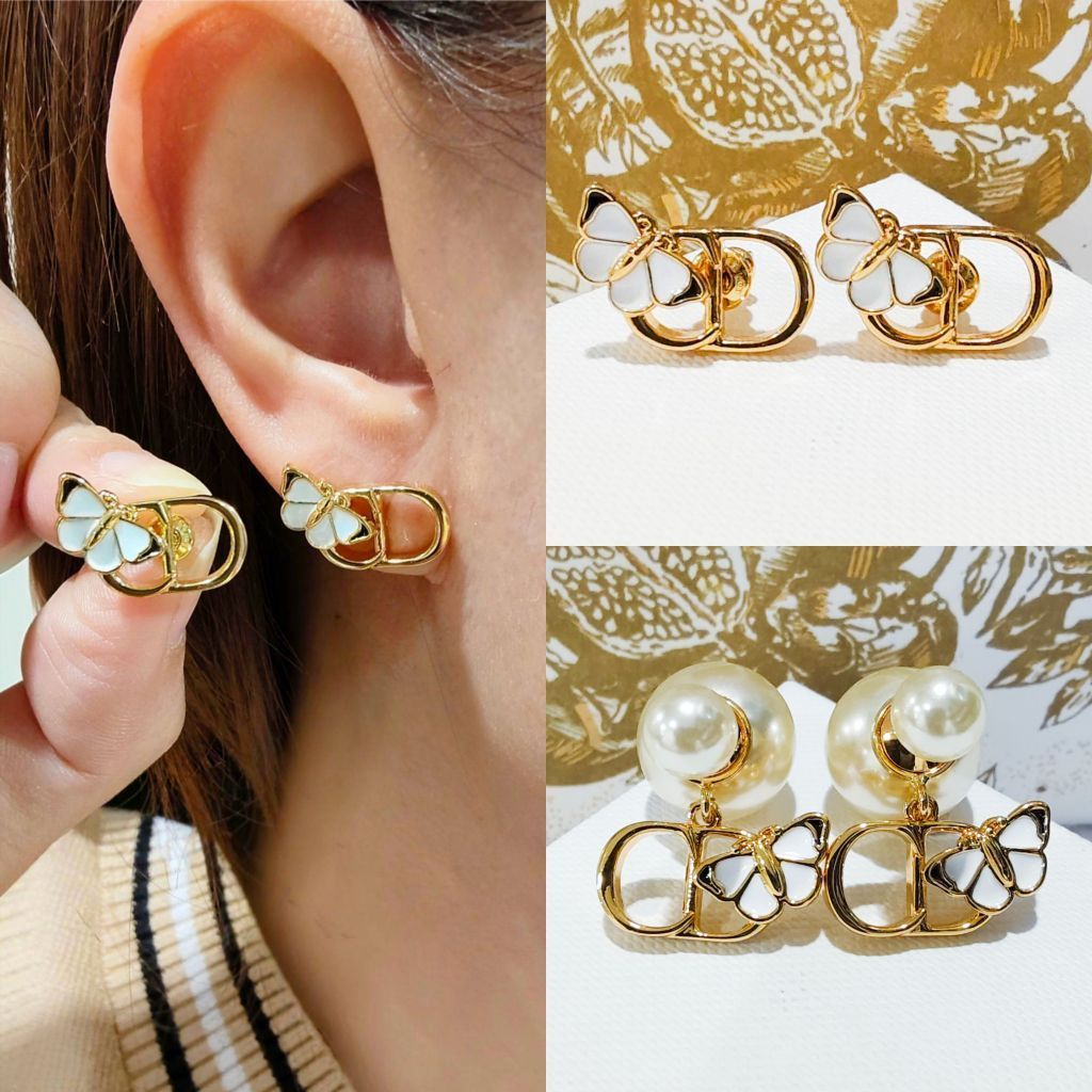 ต่างหู D งานสวย สินค้าพร้อมส่ง SVE033 SVE036