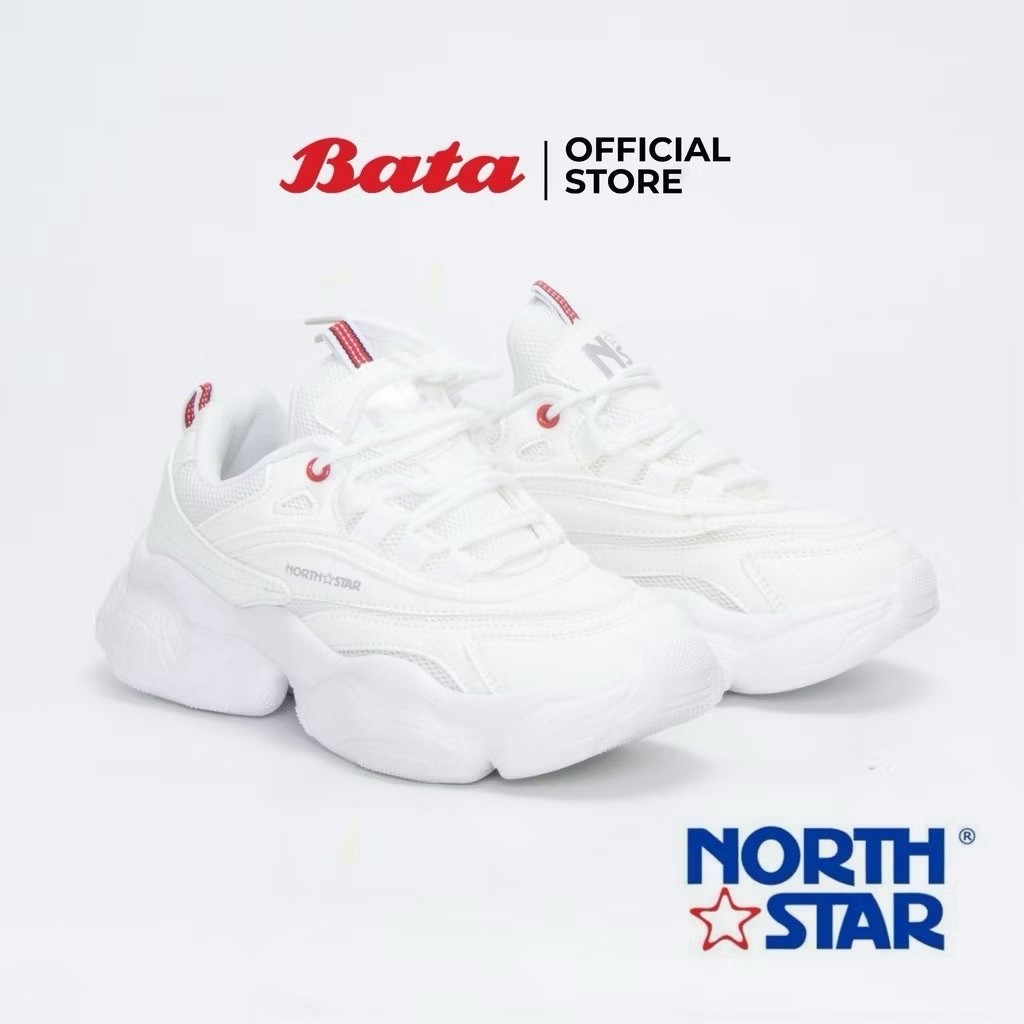 รองเท้าผ้าใบ Bata North Star รุ่น Ultimate สีขาว ไซส์41