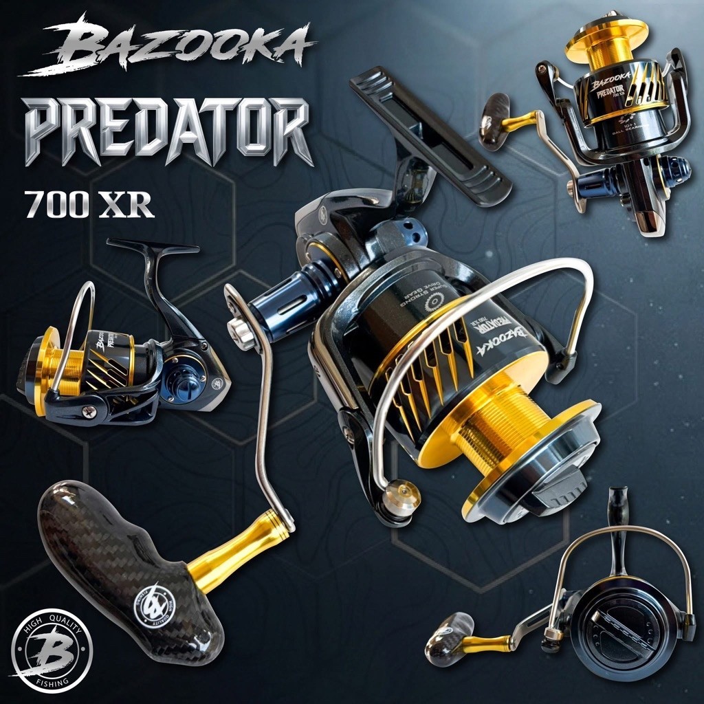 รอกสปินBAZOOKA PREDATOR 700XR