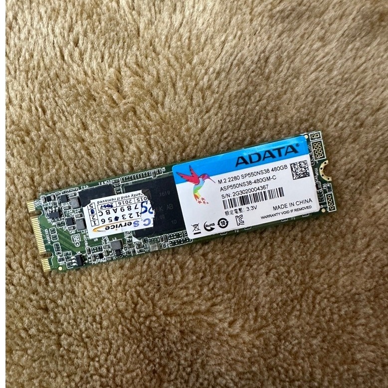 ADATA Premier SP550 M.2 2280 480GB (ASP550NS38-480GM-C)