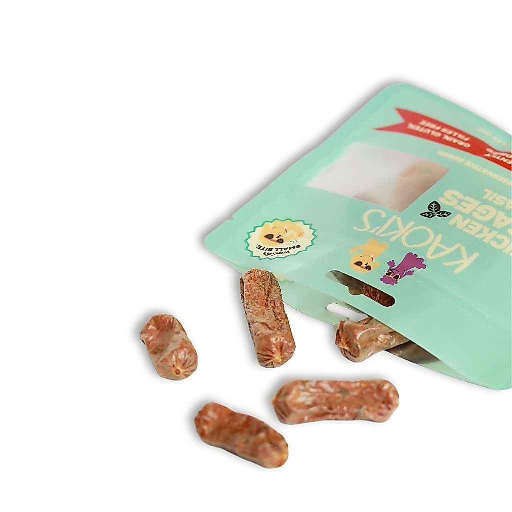 Kaoki's نقانق دجاج مجففة للكلاب Small Bite ‏32 غ — صورة 2