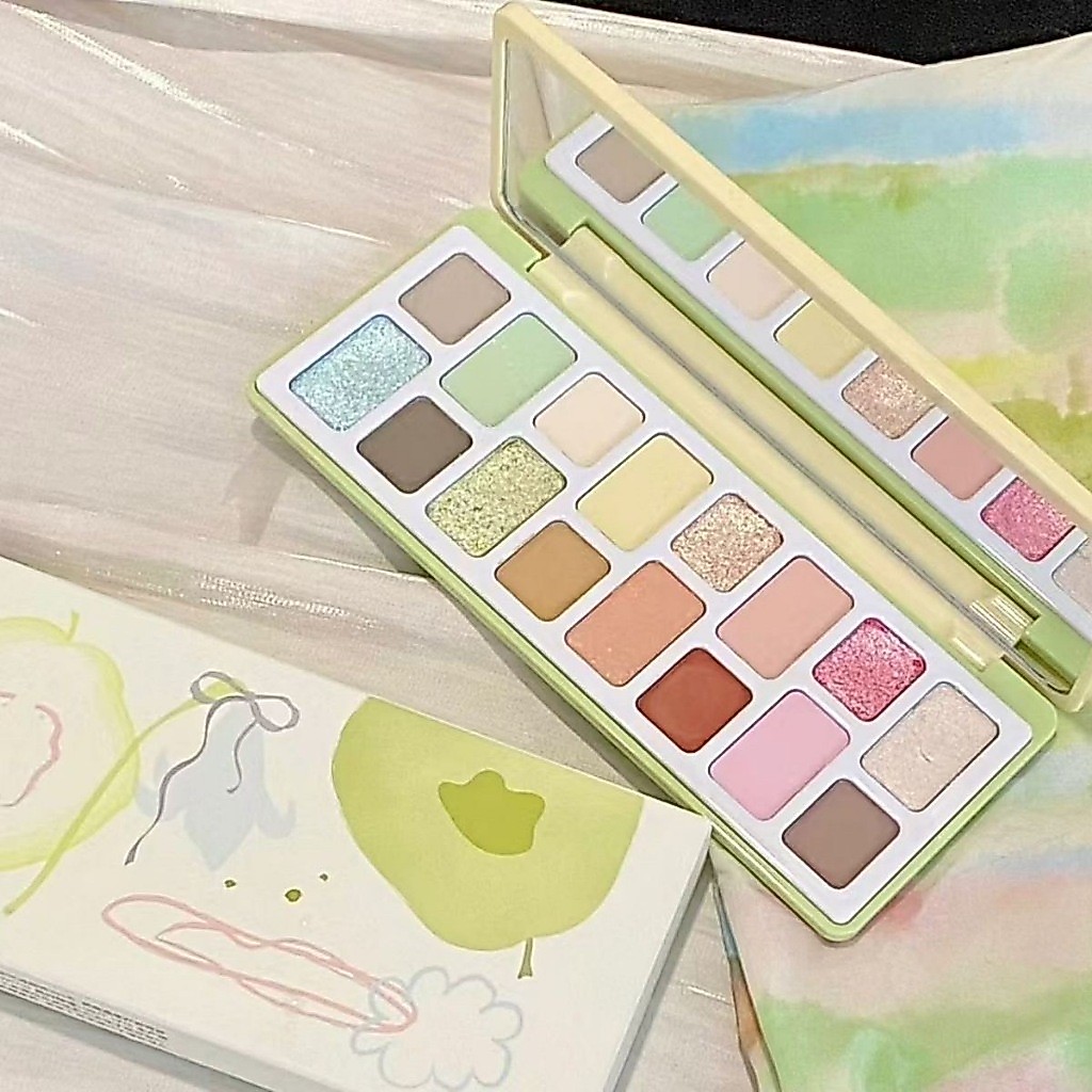BL057-51 พาเลทตา อายแชโดว์ 16สี เฉดสีสัน สวยสดใส สไตล์เกาหลี