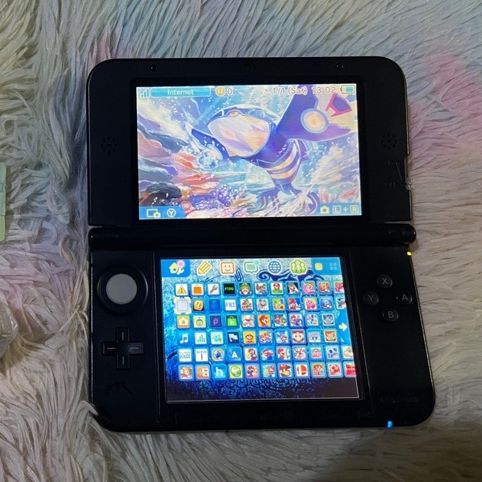 Nintendo 3ds ll,XL มือ2 แปลงแล้ว 32,64,128G