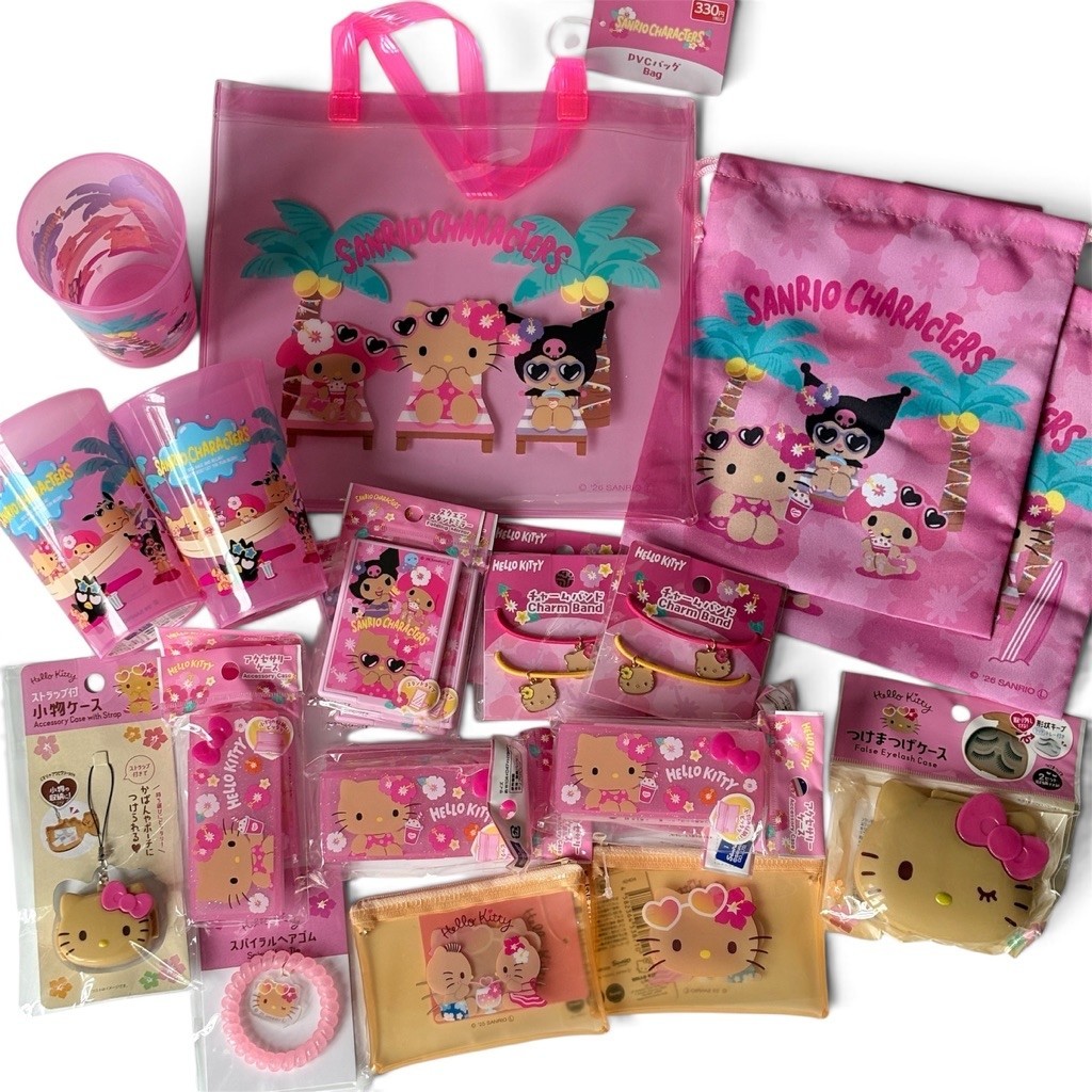รวม Kitty คิตตี้ผิวแทน Sanrio ผิวแทน ลิขสิทธิ์แท้💯จากญี่ปุ่น พร้อมส่ง