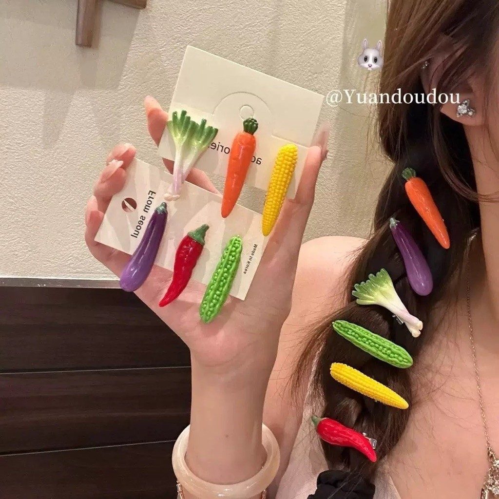 กิ๊บติดผม น่ารัก กิ๊บผลไม้ผัก กิ๊บแฟนซี พร้อมส่ง