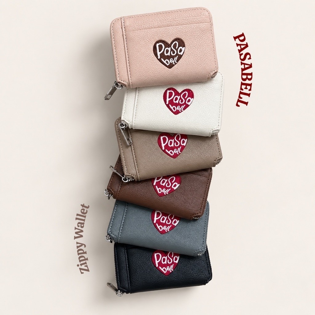 PASABELL กระเป๋าสตางค์ ZIPPY WALLET ซิปรอบ (W4)