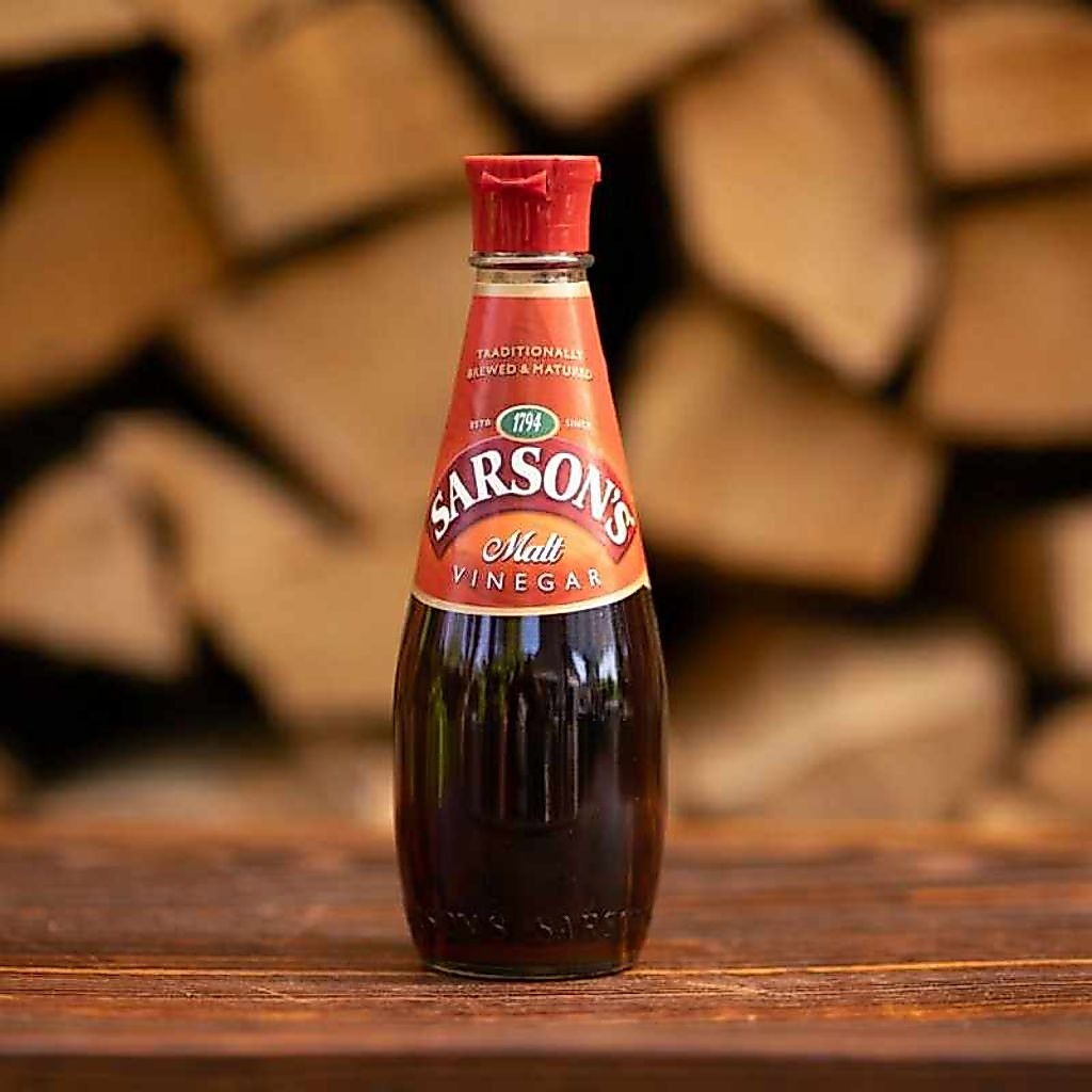 น้ำส้มสายชูมอลต์ Sarsons 250มล. Sarsons Malt Vinegar 250ml
