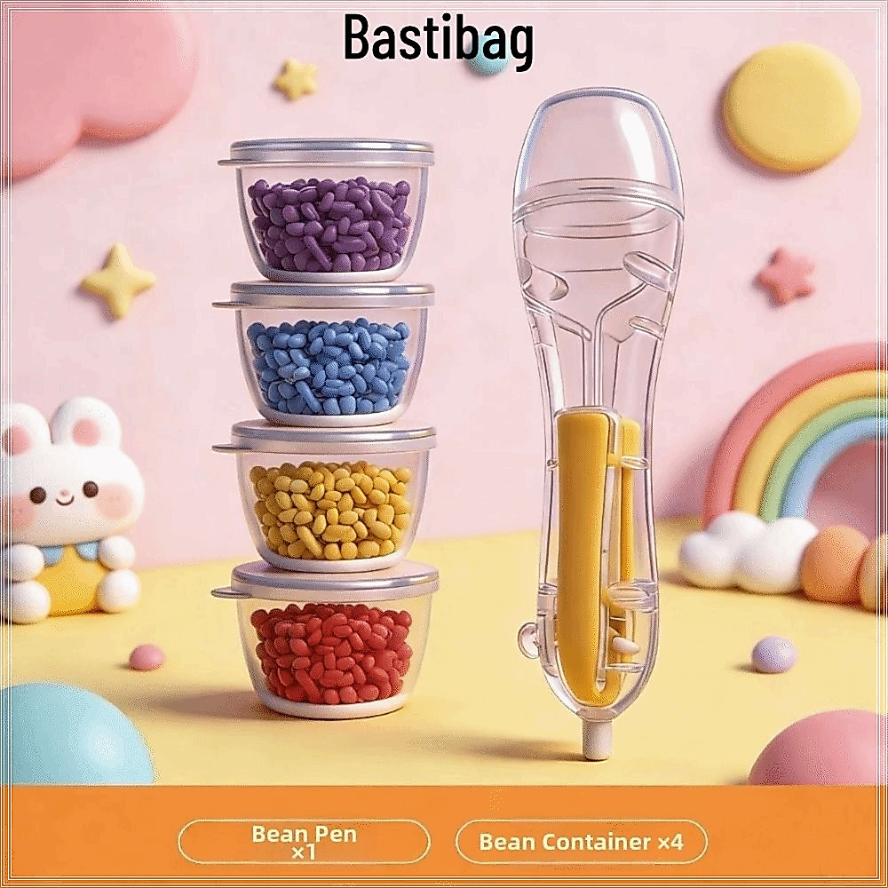 BASTIBAG Perler ปากกาลูกปัด, DIY ลูกปัดหัตถกรรมโครงการ 2.6 มม.ฟิวส์ลูกปัดอัตโนมัติปากกา, Creative Press Save Time อัตโนมัติลูกปัดตําแหน่งเครื่องมือหัตถกรรมลูกปัดสําหรับเด็ก
