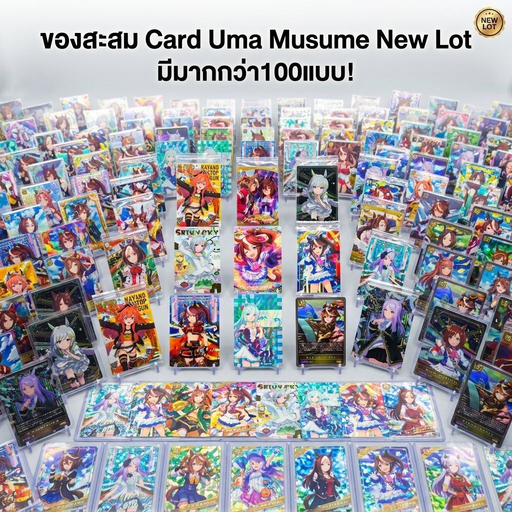 (2026/แท้ ) ของสะสม การ์ด สาวม้า uma musume card wafer agnes tachyon super creek daiwa scarlet tm opera jungle pocket