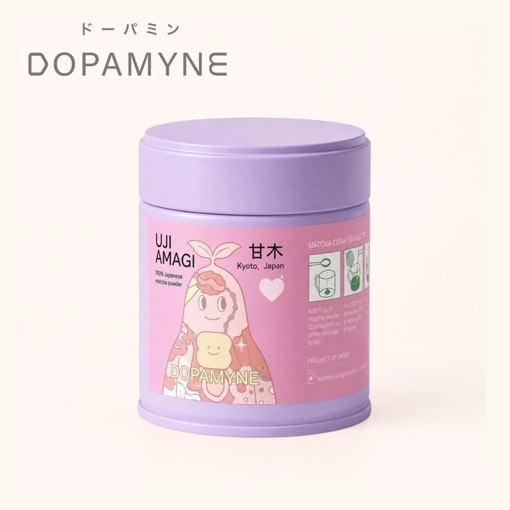 DOPAMYNE | ผงมัทฉะ amagi matcha powder • 100% japanese matcha