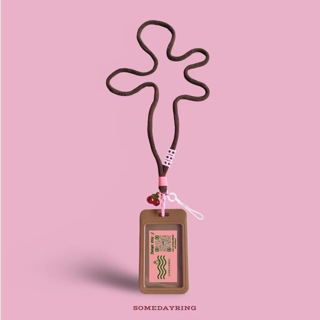 สีใหม่✨ สายคล้องคอ ขนนุ่ม☁️ +บัตร Someday  EP.03