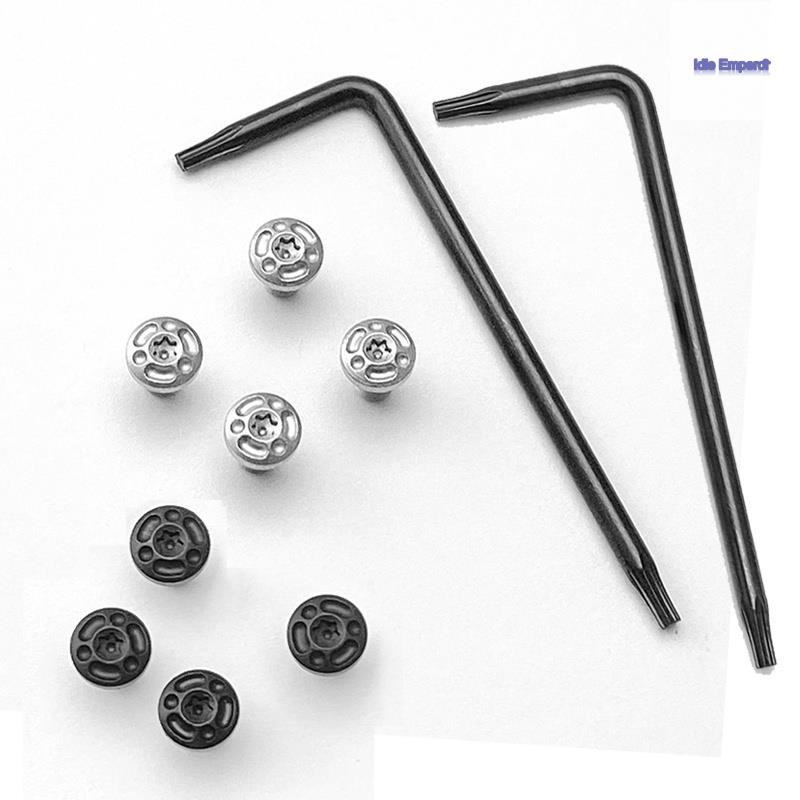 4 ชิ้น 1911 Grips สกรูสแตนเลส CNC T8 Torx สกรู 1911 Grip Nail