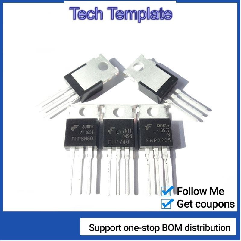 มอสเฟตทรานซิสเตอร์ อินเวอร์เตอร์ FHP740 HP3205 FHP3710 TO-220 10A/400V 5 ชิ้น