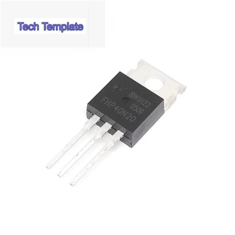 10 ชิ้น/ล็อต Original FHP40N20 40N20 TO220 40A 200V MOSFET 100% ใหม่และของแท้