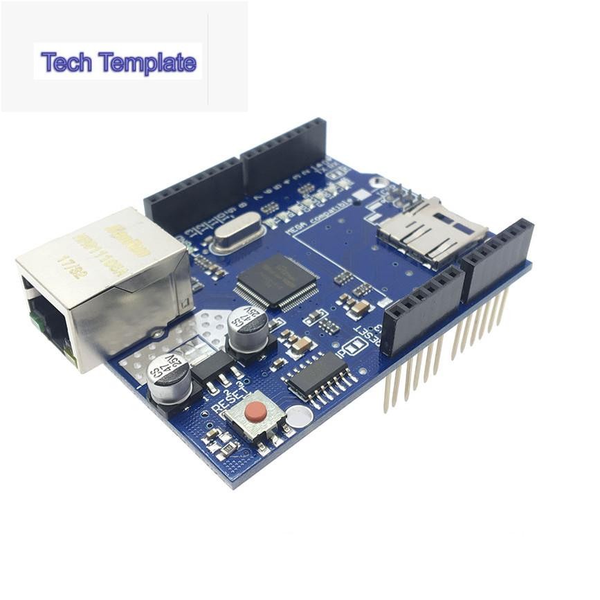 Uno Shield Ethernet Shield W5100 R3 UNO Mega 2560 1280 328 UNR R3 < เท่านั้น W5100 บอร์ดพัฒนา
