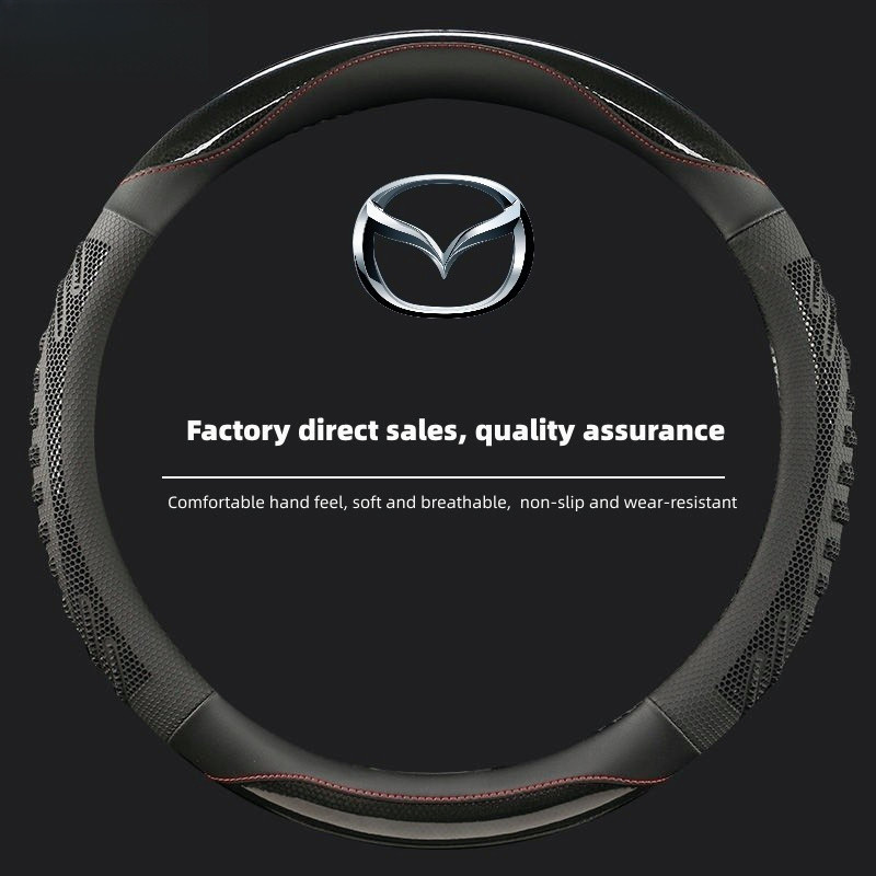 MAZDA พวงมาลัยรถสําหรับ MAZDA Mazda2 Mazda3 Mazda6 Cx3 Cx30 Cx5 Cx8 Cx9 พวงมาลัยรถอุปกรณ์เสริม
