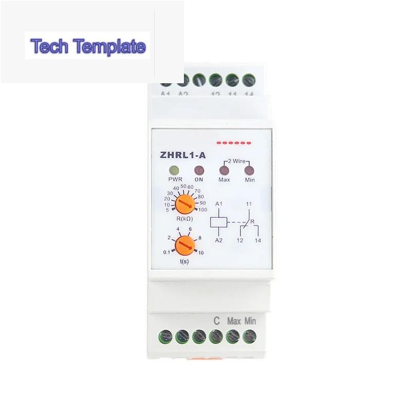 ZHRL1-A Liquid Level Relay Floatless Relay Control Water Level Relay Of Wells Water Towers,220VAC Re