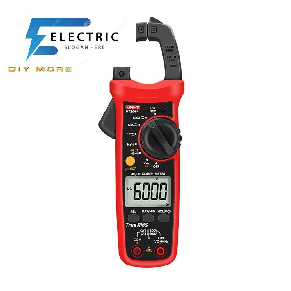 Diymore Ut201+ UT202+ UT202A+UT203+UT204+ มัลติมิเตอร์ดิจิทัล หน้าจอดิจิทัล ความแม่นยําสูง AC และ DC