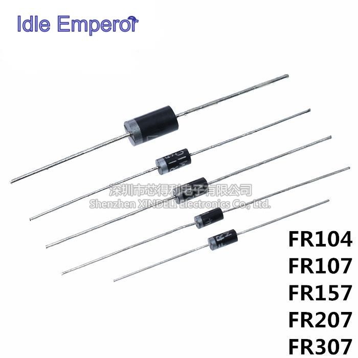 1n4007 10A10 1N5408 1N5819 1N4001 5822 วงจรเรียงกระแสไดโอด IN4007 ไดโอดอินไลน์