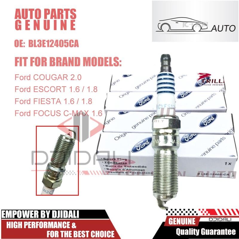ชุดหัวเทียนฟอร์ดอิริเดียม สําหรับ Ford Ecosport Fiesta BL3E12405CA CYFS-12-Y3 CYFS-12-Y1 4 ชิ้น