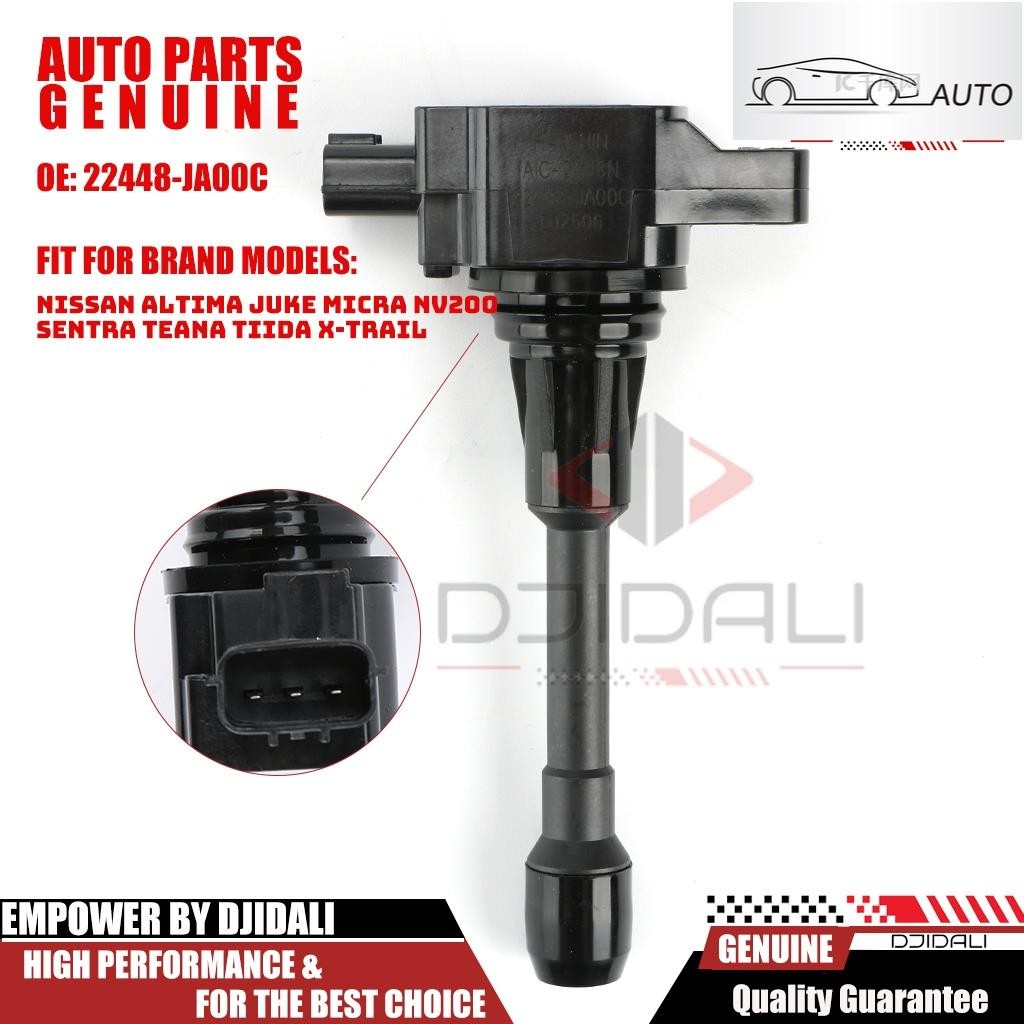 คอยล ์ จุดระเบิด 22448-JA00C สําหรับ Nissan ALTIMA JUKE MICRA หมายเหตุ NV200 SENTRA TEANA TIIDA X-TR