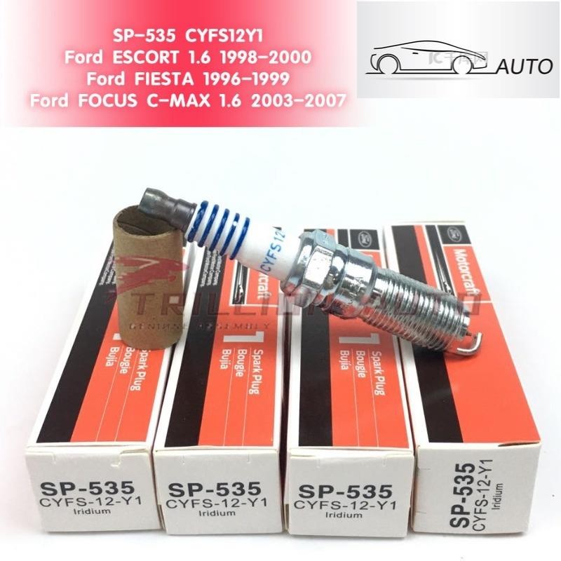 หัวเทียนอิริเดียม สําหรับ FORD ECOSPORT FOCUS FIESTA OEM SP-535 CYFS12Y1