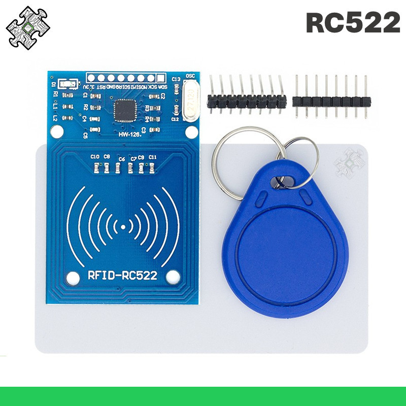 ★RC522 MFRC-522 13.56 MHz RFID Reader Module Kit สำหรับ Arduino, เครื่องอ่าน SPI