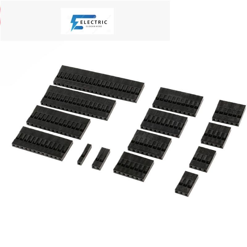 Dupont Head 1Pin 2Pin 3Pin 4Pin 5Pin 6Pin 7Pin 8Pin 9Pin 10Pin 12Pin 13Pin เดี่ยวแถว 2.54 มม. Throug