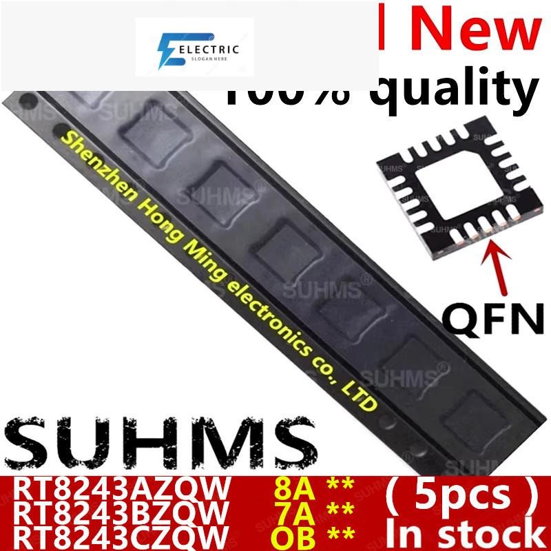 (5ชิ้น) 100% ใหม่ RT8243A RT8243AZQW ( 8A EE 8A .. ) RT8243B RT8243BZQW ( 7A EC 7A .. ) RT8243CZQW R