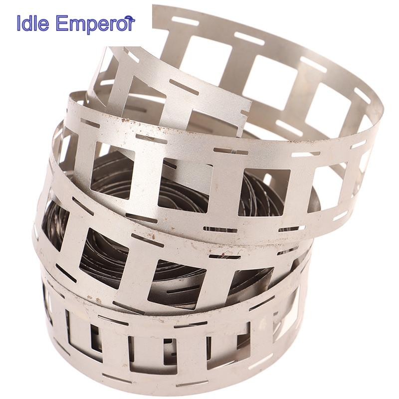 Tar 1M แท็บนิกเกิลบริสุทธิ์ 18650 li-ion แถบนิกเกิล Ni เข็มขัด 2P 0.15mm N