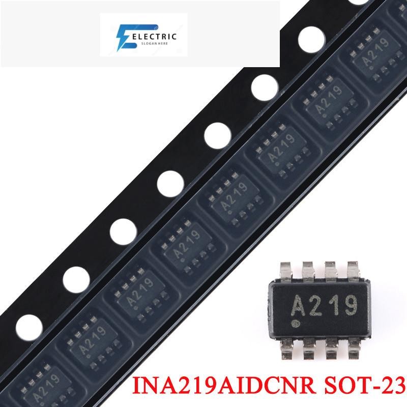 5 ชิ้น/1 ชิ้น INA219AIDR A219 INA219 INA219AID SOT-23-8 SOT238 แรงดันไฟฟ้าปัจจุบัน Power Monitor ชิป
