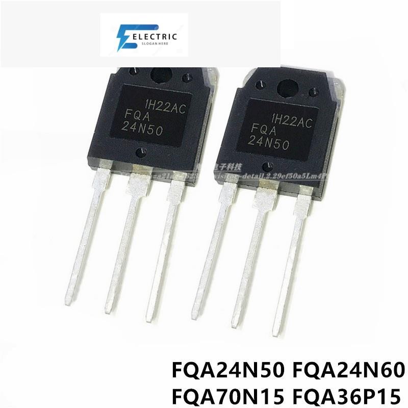 สินค้าใหม่5pcs FQA24N50 TO3P 24N50 FQA24N50F MOSFET TO-3P FQA24N60 24N60 FQA70N15 FQA36P15 36P15 IC
