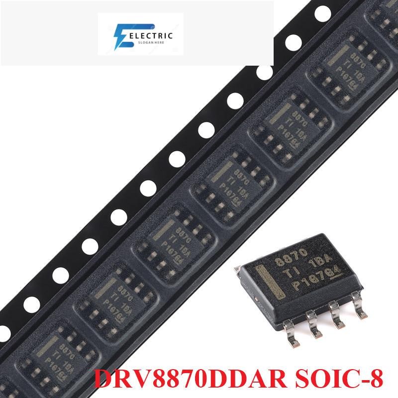 5 ชิ้น/1 ชิ้น DRV8870DDAR DRV8870DDA DRV8870 8870 SOIC-8 SOIC 3. ชิปควบคุมมอเตอร์ H-bridge 6A IC ใหม