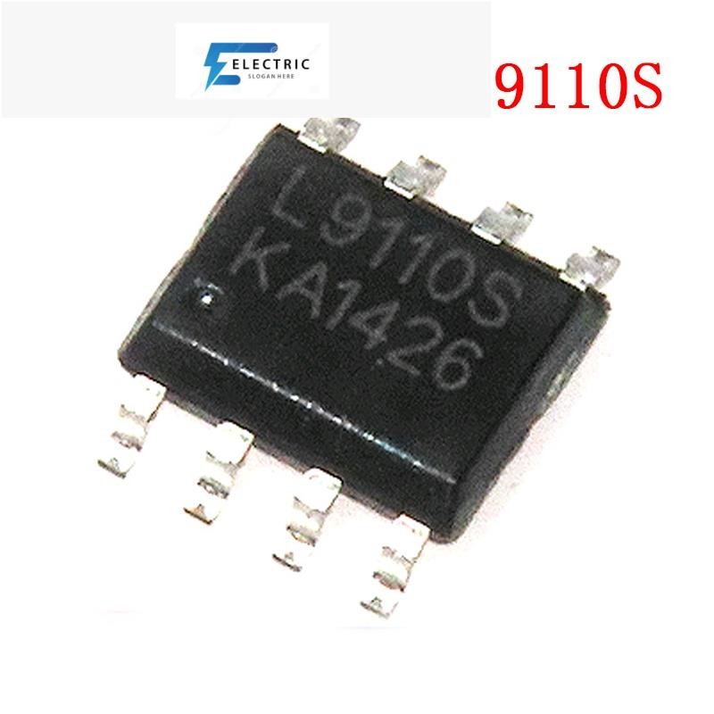 10 ชิ้น/ล็อต L9110S L9110 9110 SOP8 เต็มสะพานไดรฟ์มอเตอร์ชิปใหม่และต้นฉบับ SOP-8 IC