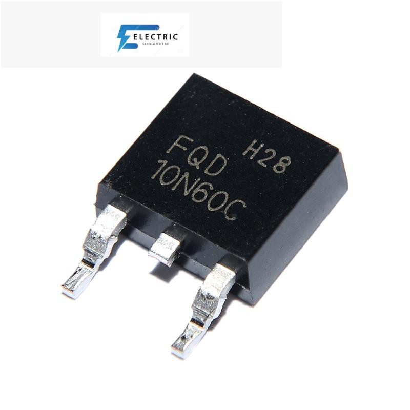 10PCS 10NM60 10N60 FQD10N60C STD10NM60N TO-252 วงจรรวม IC