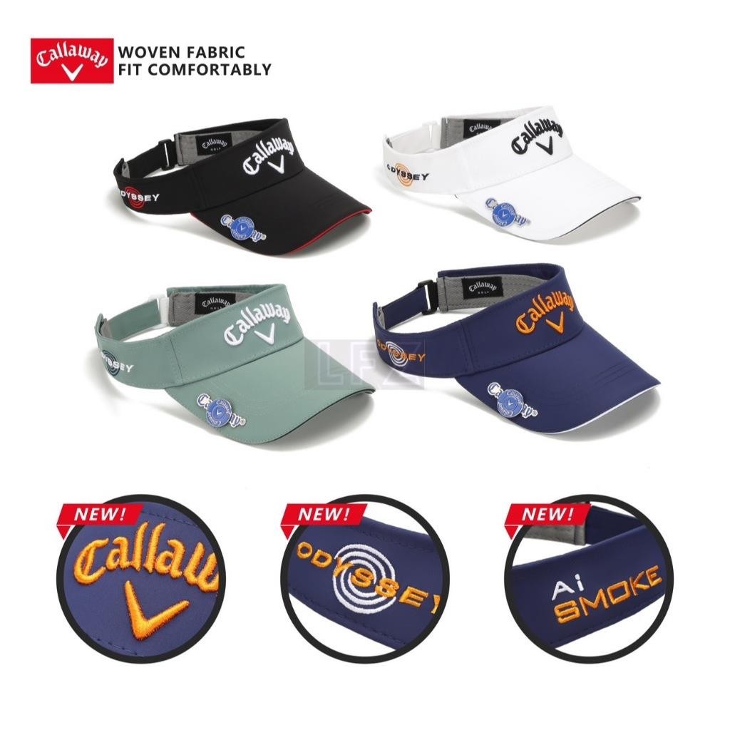 หมวกกอล์ฟ Visor Odyssey Callaway Ai smoke with maker golf ball magnet golf hat