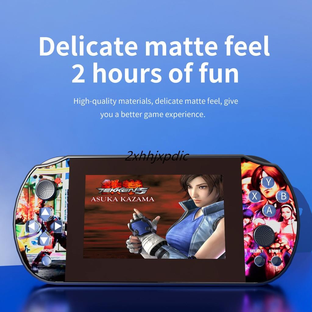 🔥Q3 เกมคอนโซล พกพา เกมกด เครื่องเล่นเกม PS1 ขนาดใหญ่ Game Player Retro Handheld Game Console