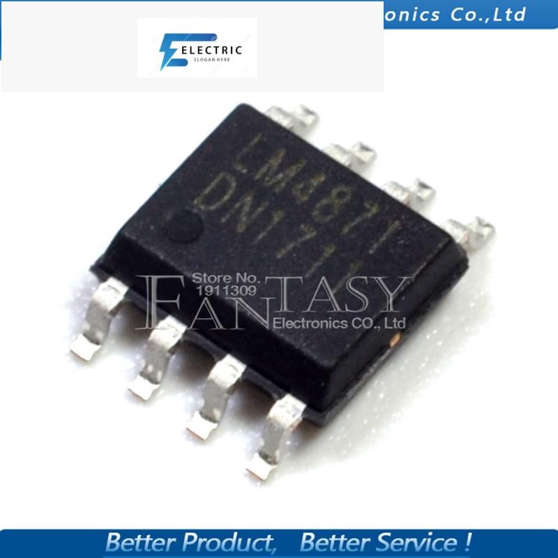 10PCS LM4871MX SOP8 LM4871 SOP 4871 SOP-8 3W Audio Power Amplifier with Shutdown Mode new and origin