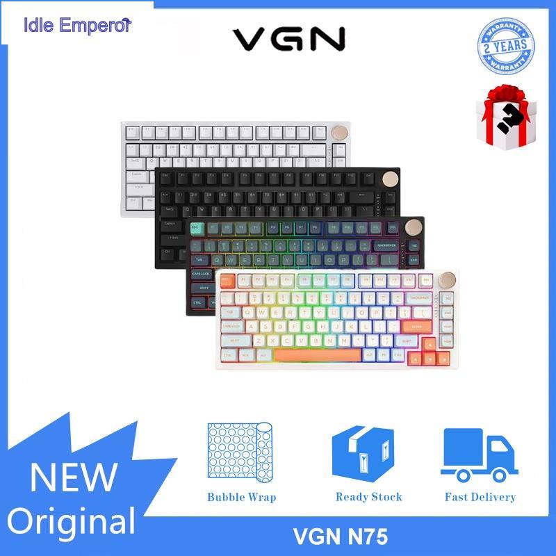 Vgn N75 คีย์บอร์ด แบบใช้สาย RGB โหมดเดียว มีไฟแบ็คไลท์