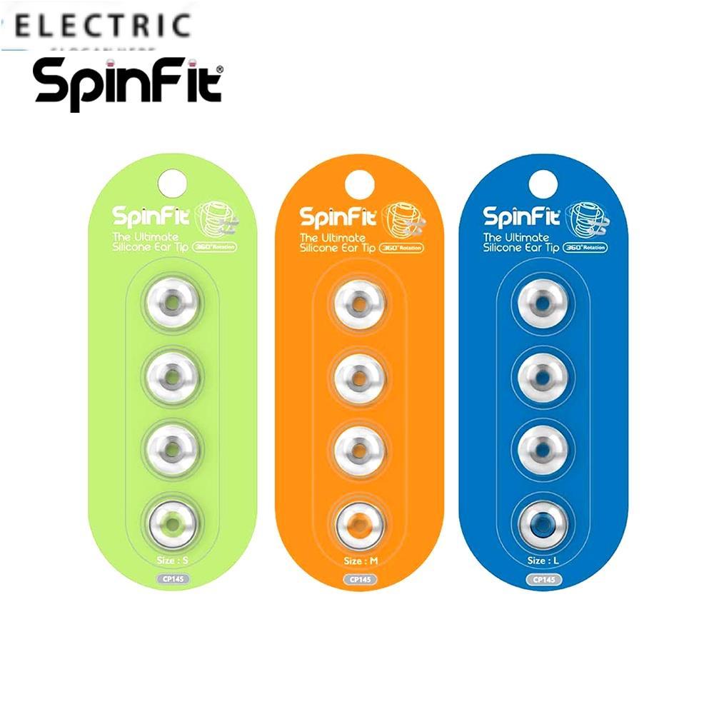 Spinfit CP145 CP-145 หัวฉีดซิลิโคน หมุนได้ 360 องศา เส้นผ่าศูนย์กลาง 4.5 มม. สําหรับหูฟัง DUNU JVC