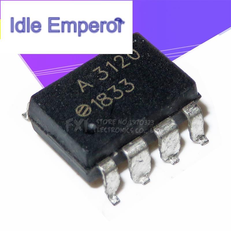 แผ่นแพทช์ HCPL3120 HCPL-3120 SOP A3120 SOP-8 FOD3120 HCPL-316J HCPL-T350V T350 HCPL3150 HCPL-3150 A3