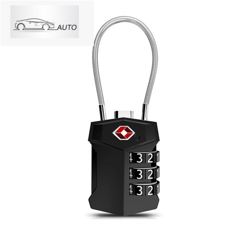 Kiprun กุญแจล็อคกระเป๋าเดินทาง TSA 3 หลัก สําหรับกระเป๋าเป้สะพายหลัง กระเป๋าถือ กระเป๋าเดินทาง