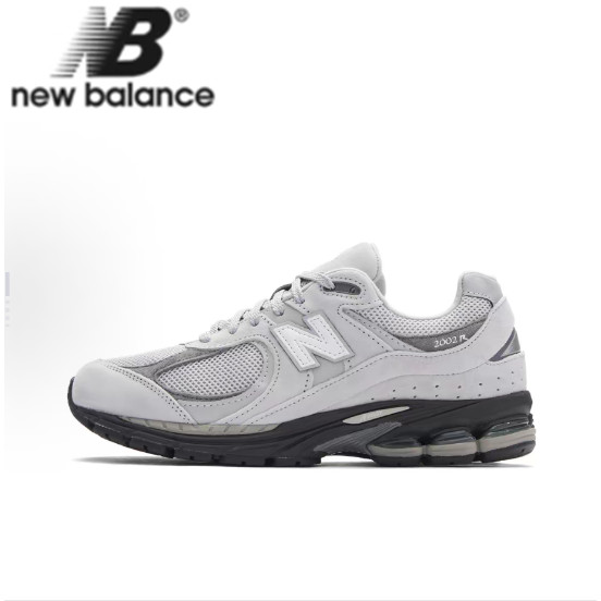【ของแท้ 100%】New Balance NB 2002R Low cut Leisure City Commuting Training Running Shoes Grey